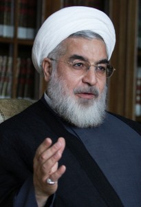 Hassan Rouhani. April 7, 2013 (Mojtaba Salimi/Wikimedia Commons)