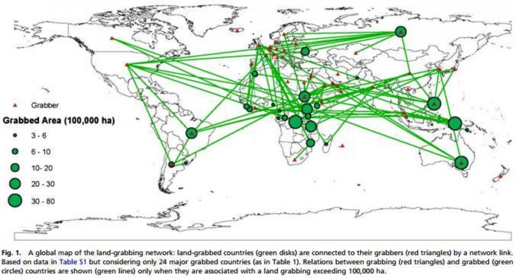 A global map of land-grabbing. 2012. [1]