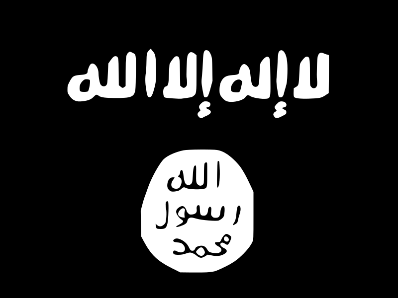 The Flag of the Islamic State of Iraq and the Levant (Bilal.afghan/Wikimedia Commons)