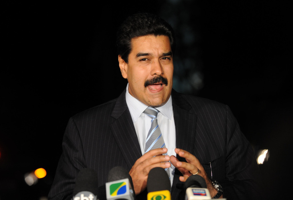 Discontent has been directed towards President Nicolas Maduro, who inherited the problems of the Chávez reign, for his passiveness in addressing grievances. Maduro continues to blame Venezuela’s problems on the United States as part of its plot to topple the regime.  July 28, 2010 (Agencia Brasil / Wikipedia Commons)