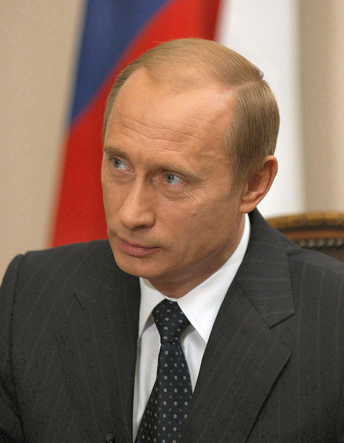 Vladimir Putin (Kremlin.RU / Wikimedia Creative Commons).