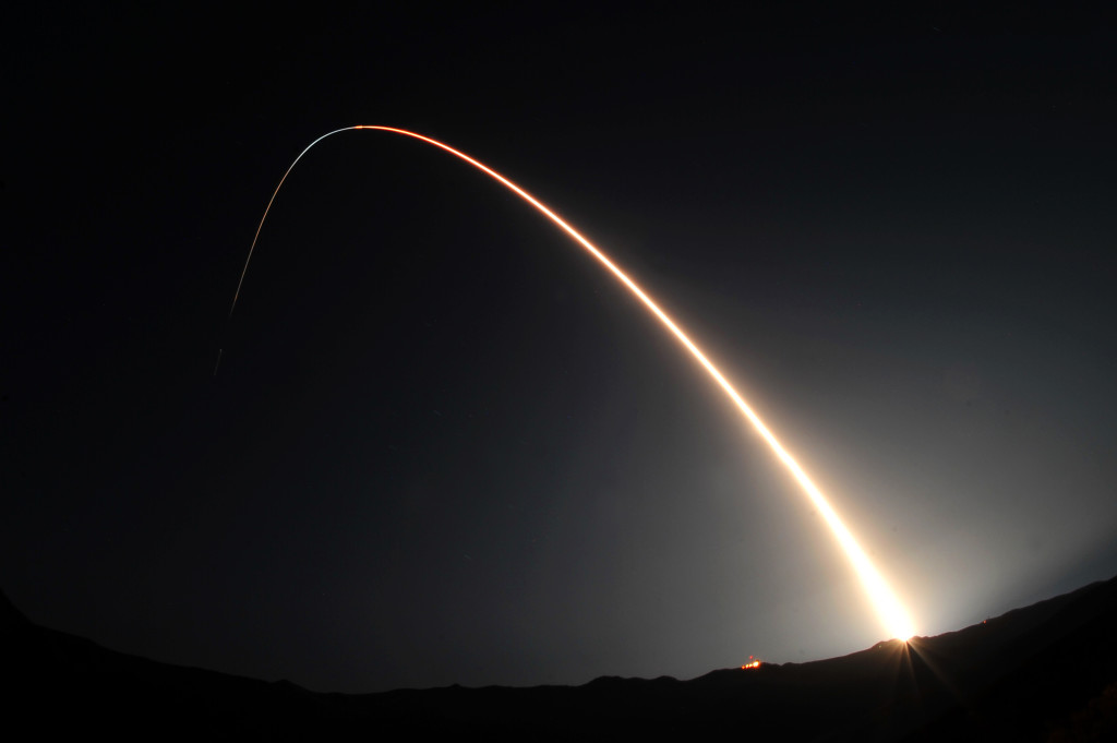 A Minotaur IV being launched from Vandenberg Air Force Base. 21st century rocketry and missile defense covers all three theaters – geographic space, cyber space and outer space – and highlights the complexity of the strategic environment we now inhabit. (DVIDSHUB/Flickr Creative Commons)