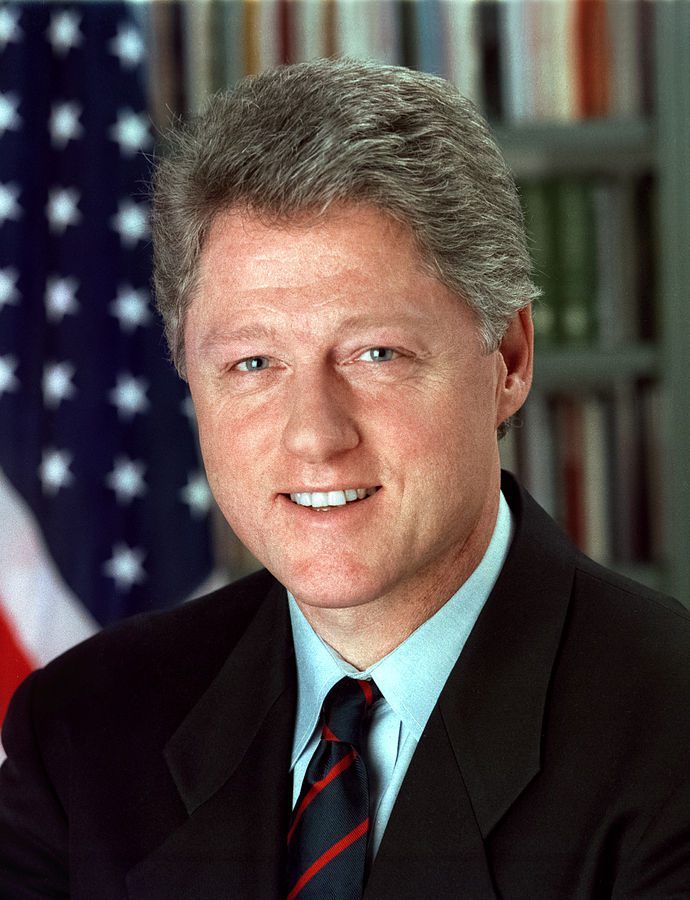 President Bill Clinton. (Bob McNeely/Wikimedia).
