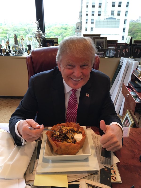 Avocado was likely extra (@realDonalTrump, Twitter)