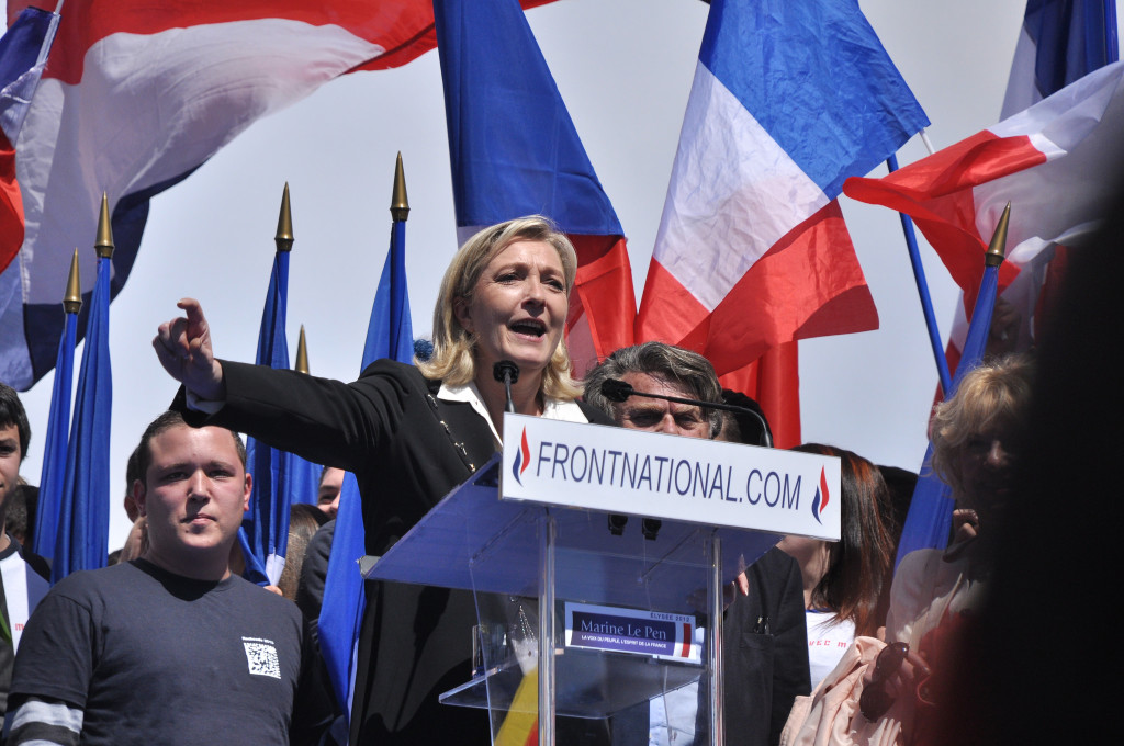 Experts predicted a victory for Francois Fillon, Le Pen’s conservative opponent, until Fillon’s campaign was hit by a fraud scandal. (Blandine Le Cain, Flickr)