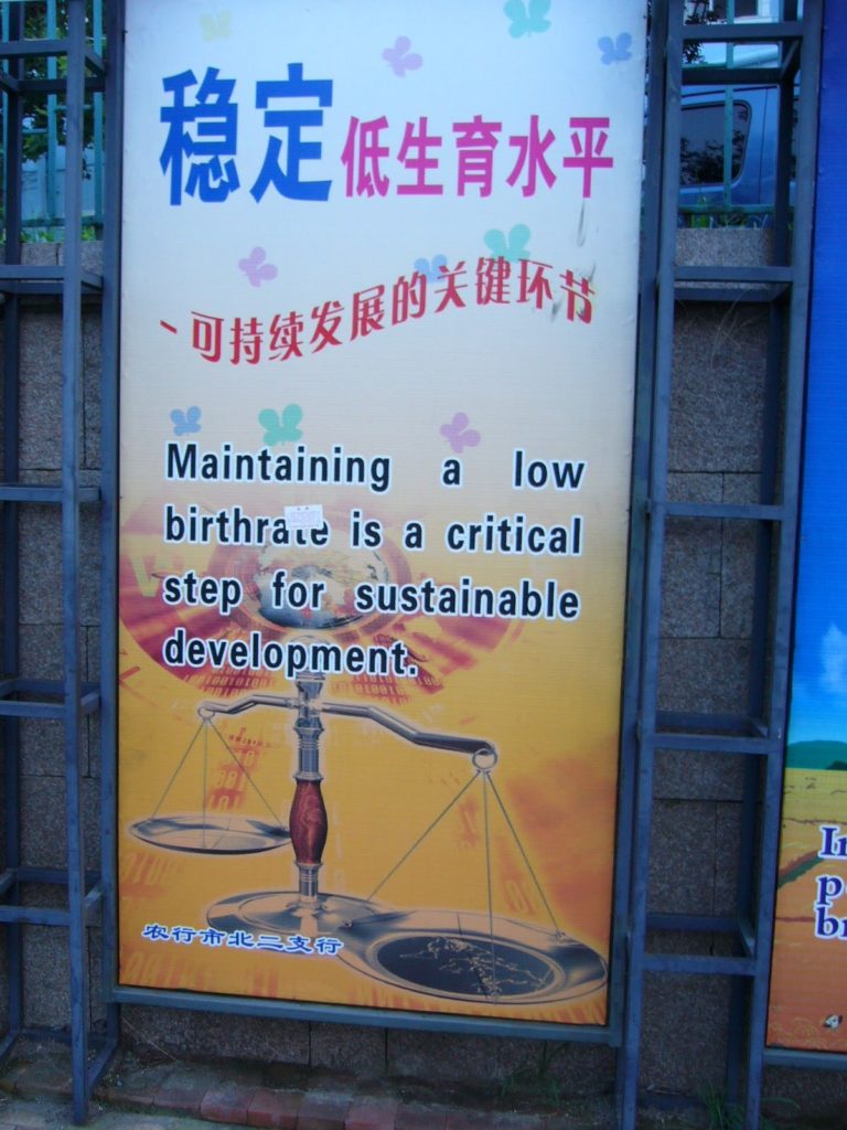 The Unintended Consequences of China’s One Child Policy Glimpse from